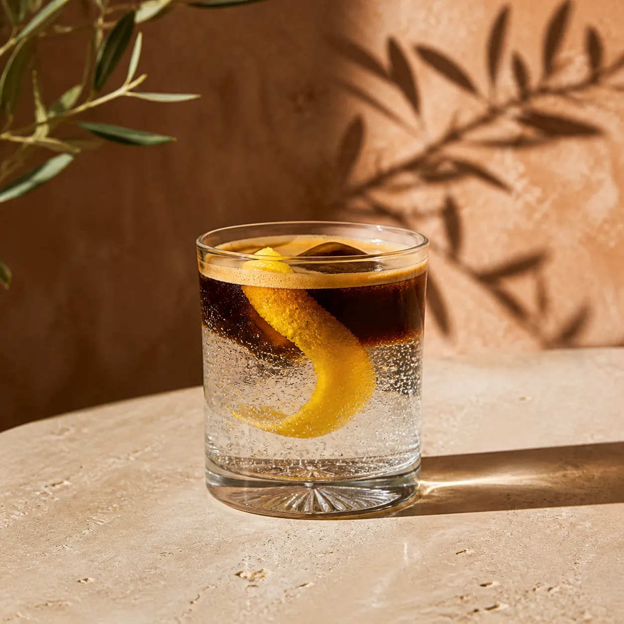 Yuzu tonic espresso
